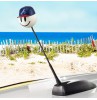 Atlanta Braves Car Antenna Topper / Mirror Dangler / Dashboard Buddy (MLB Baseball)